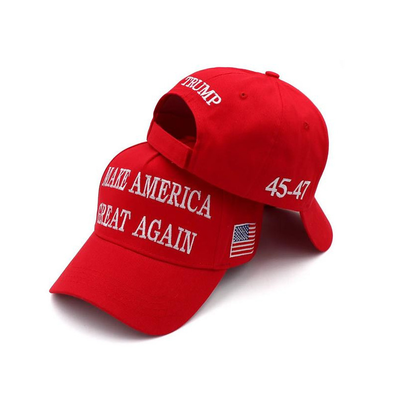 New Donald Trump 2024 Cap USA Baseball Caps Large Size MAGA Snapback President Hat Embroidery Wholesale Drop Shipping Hats